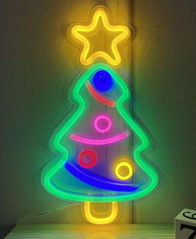 Aesthetic LED Neon Wall Light – Modern Room Decor Glow Sign