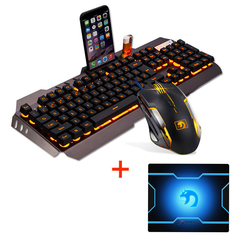 RGB Backlit Gaming Keyboard and Mouse Combo.
