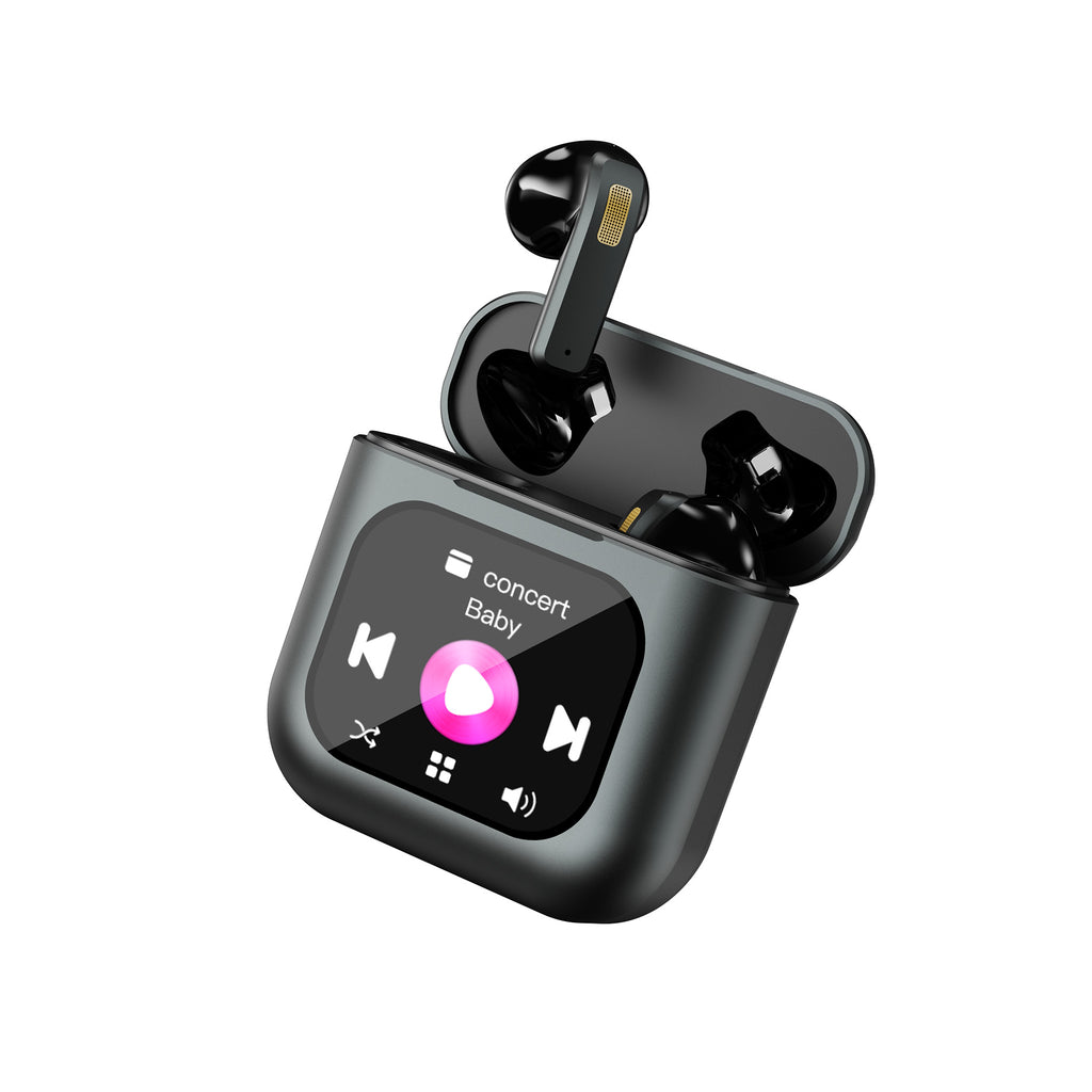 ANC Wireless Earbuds with Touch Screen & MP3 Playback.
