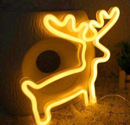 Aesthetic LED Neon Wall Light – Modern Room Decor Glow Sign