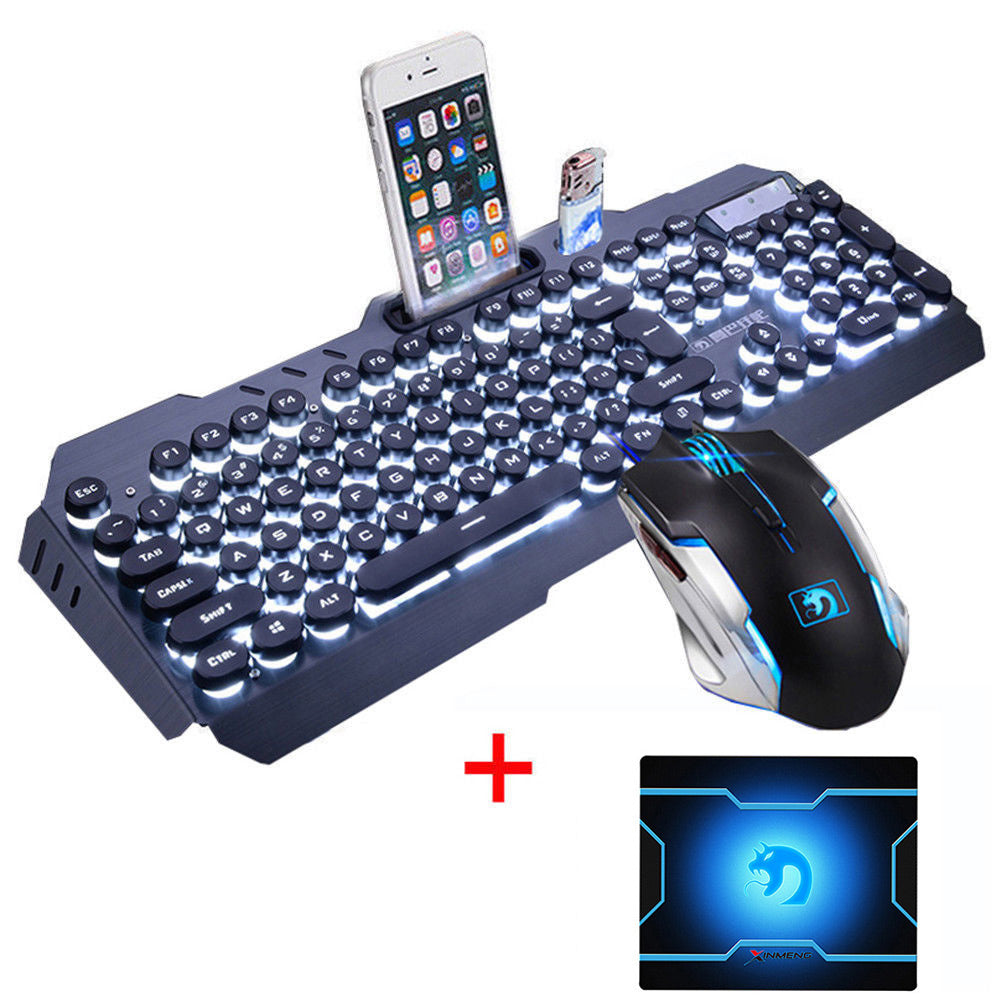 RGB Backlit Gaming Keyboard and Mouse Combo.