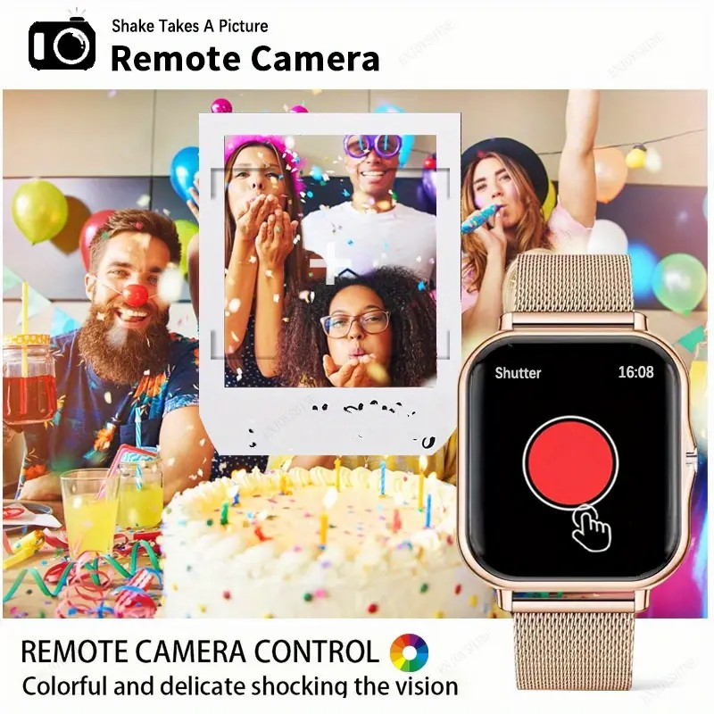 Luxury Smart Fitness Smartwatch – Bluetooth Call & Health Tracker (Steel Band)