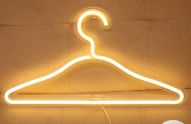 Aesthetic LED Neon Wall Light – Modern Room Decor Glow Sign