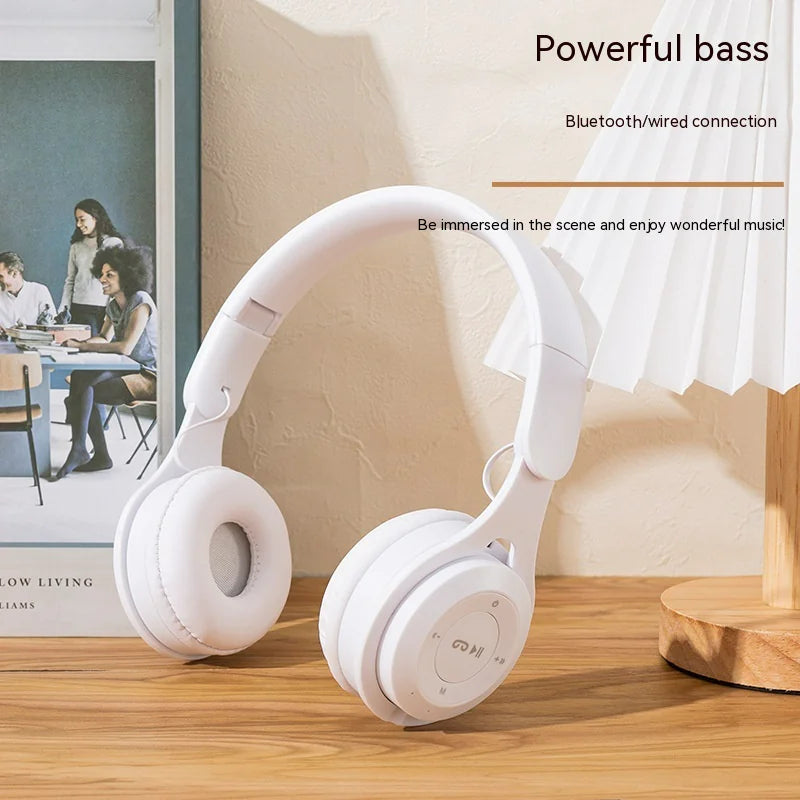 Foldable Extra Bass Wireless Headphones